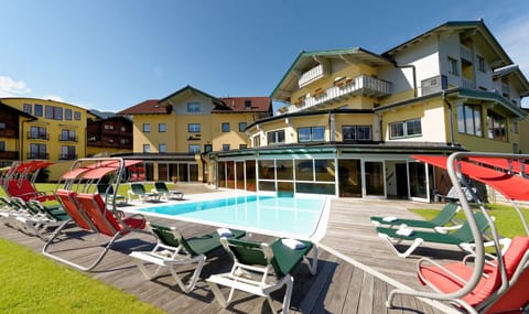 Property building, Pool view, Swimming pool