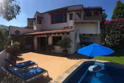 Patio, Pool view