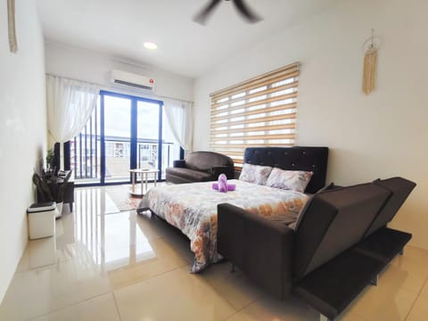 Gem Suites Minimalist 2BR 4beds Entire Apartment Wohnung in Kuching