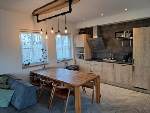 Kitchen or kitchenette, Dining area