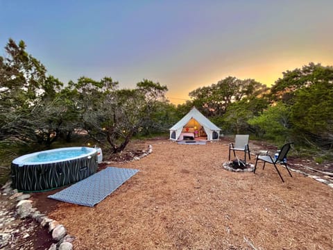 Hot Tub, Sunset