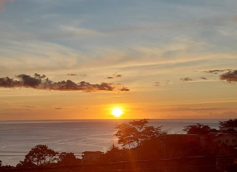 Natural landscape, Sea view, Sunset