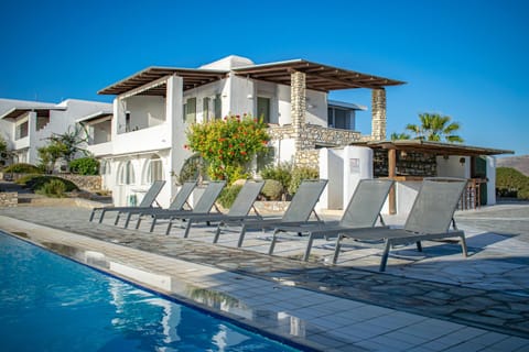 Property building, Day, View (from property/room), Pool view, Swimming pool, sunbed