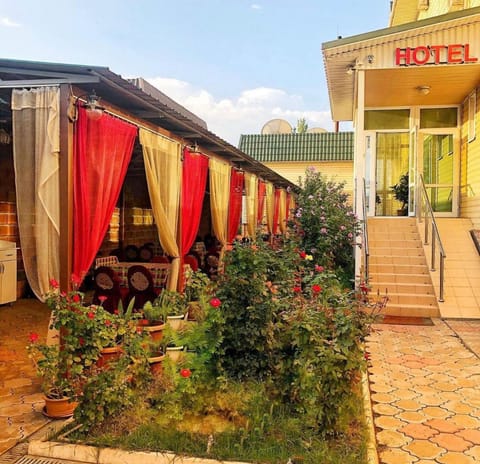 Property building, Day, Garden view