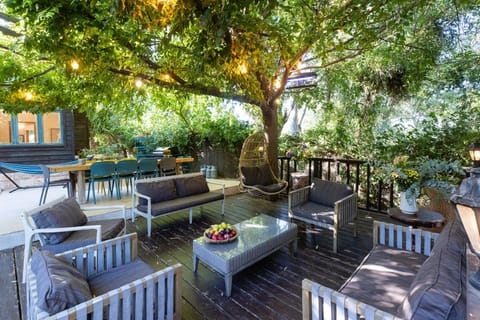 Patio, Garden, Seating area, Garden view