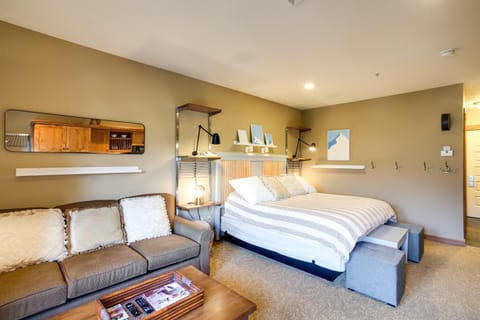 Pet-Friendly Silver Mountain Studio Mountain View Condo in Kellogg