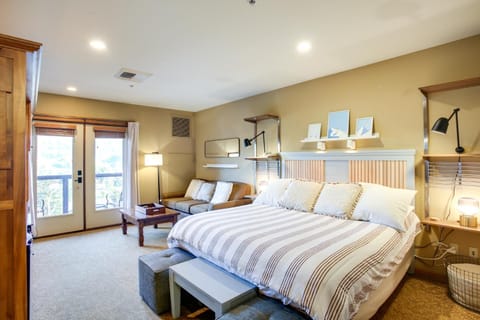 Pet-Friendly Silver Mountain Studio Mountain View Apartamento in Kellogg