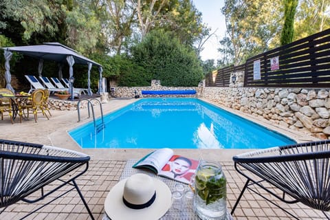 Garden, Pool view, Swimming pool, sunbed