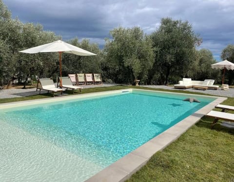 Pool view, Swimming pool, sunbed