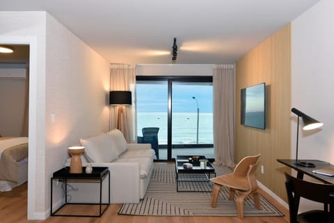 View (from property/room), Living room, Sea view