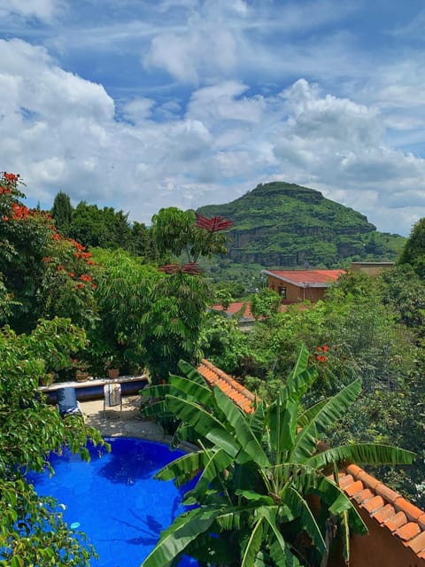 Natural landscape, Mountain view, Pool view, Swimming pool