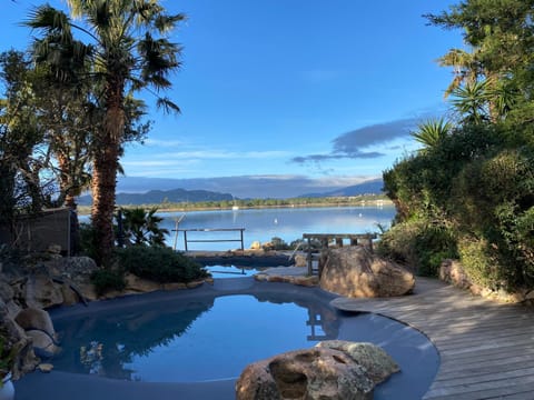 Natural landscape, Pool view, Sea view