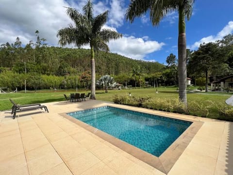 Spring, Day, Natural landscape, Garden, Garden view, Mountain view, Pool view, Swimming pool, sunbed