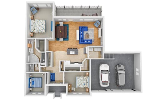 Upscale Huge Home 2 Decks w Views 2 Living Rooms House in Spokane