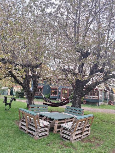 Property building, Spring, Garden view