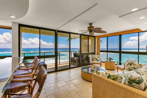 Living room, Seating area, Sea view, Street view