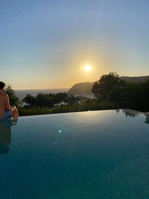 Sea view, Swimming pool, Sunset