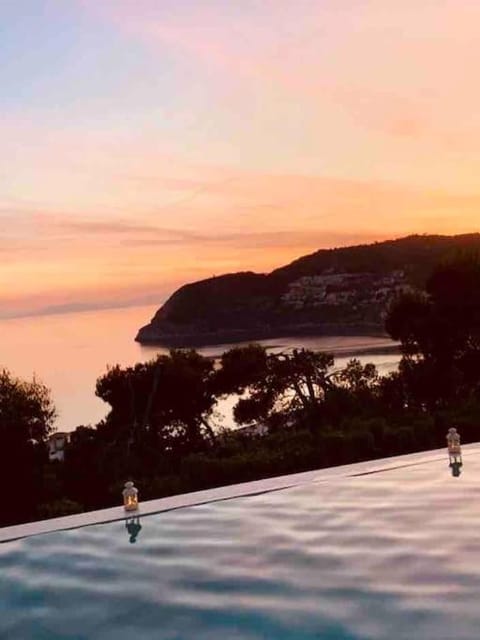 Sea view, Swimming pool, Sunset