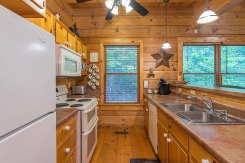 Firefly Lodge Private Log Cabin with Mountain Views! House in Buncombe County