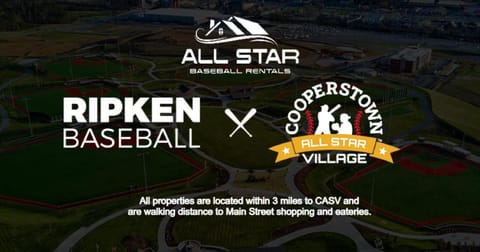 All Star Baseball Rentals - 3rd Base Apt 2 Eigentumswohnung in Oneonta