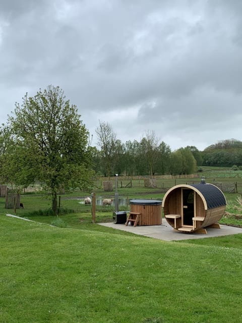 Natural landscape, Garden, Hot Tub, Garden view