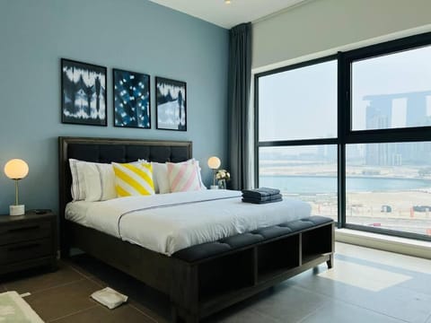 Enjoy Scenic 1BR with BeachAccess Parking at Pixel504 Apartment in Abu Dhabi
