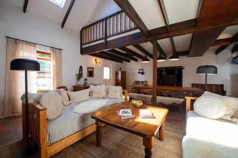 Living room, Dining area, flat iron