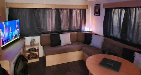 Comfy caravan on marine park Campground/ 
RV Resort in Rhyl