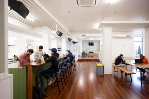 Seating area, Dining area, Communal kitchen