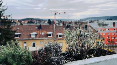 Blühendes Balkonwohnung mit Traumaussicht Apartment in Saarbrücken