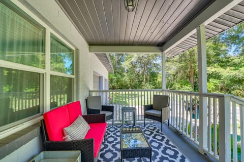 Single-Story Ocala Home with Porch - Near WEC! Haus in Ocala
