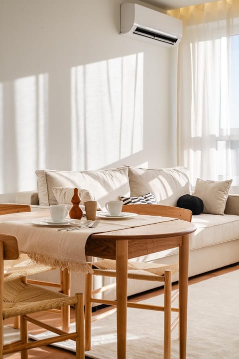 Living room, Photo of the whole room, Dining area, air conditioner