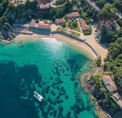 Bird's eye view, Beach, Sea view