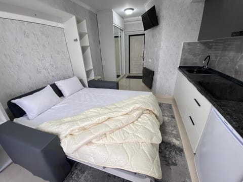 Bed, TV and multimedia, Kitchen or kitchenette