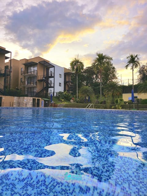 Property building, Day, Pool view, Swimming pool