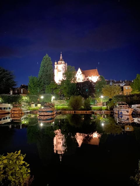 Nearby landmark, Night, City view, Landmark view, River view