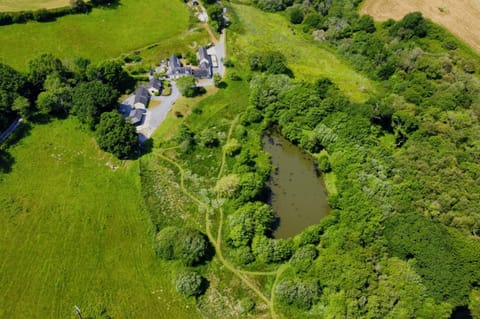 Natural landscape, Bird's eye view, Fishing, Lake view