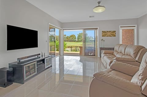 Overlooking the Black Bull Golf Course House in Yarrawonga