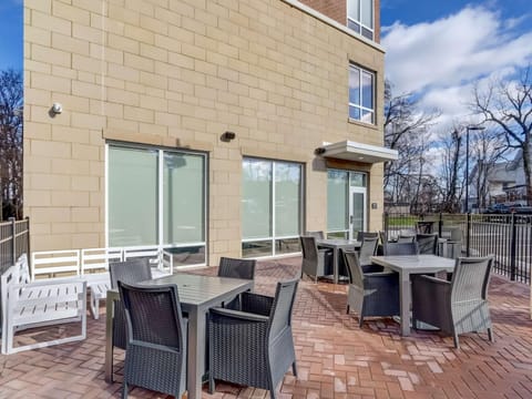 Property building, Patio, View (from property/room), Balcony/Terrace, Seating area