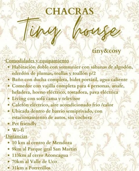 Tiny House - Chacras de Coria by Inside Casa in Luján de Cuyo