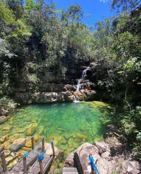 Casa com cachoeira e contato com a natureza House in State of Goiás