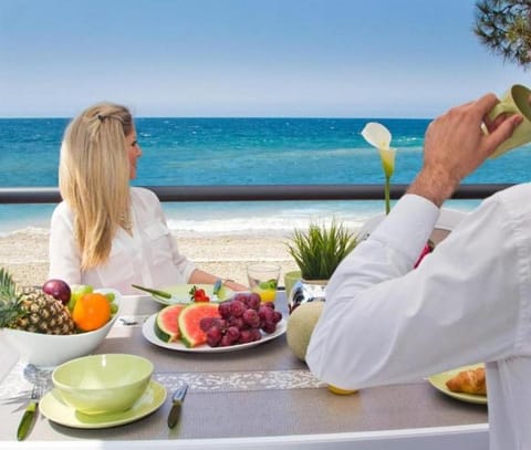 People, Beach, Sea view