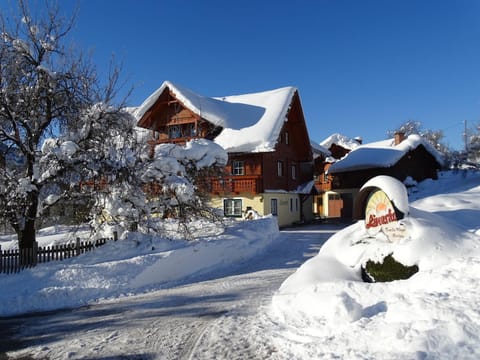 Property building, Natural landscape, Winter