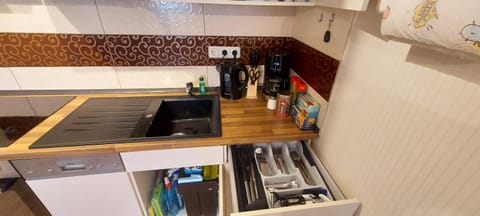 Coffee/tea facilities, Kitchen or kitchenette, dishwasher, minibar, stove