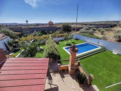 Natural landscape, Garden, Garden view, Swimming pool