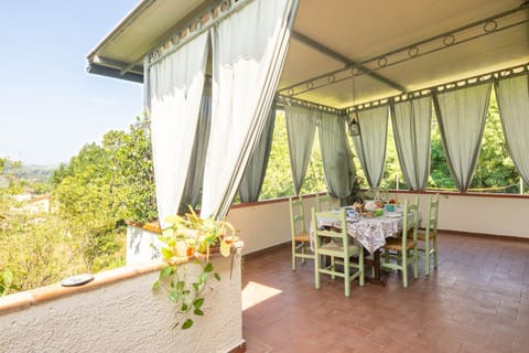 View (from property/room), Balcony/Terrace, Dining area