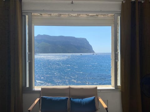 Living room, Seating area, Sea view