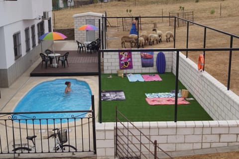 Patio, Pool view, Swimming pool