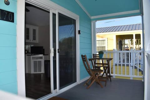 Pinecraft Blue Heron Tiny Home House in Sarasota