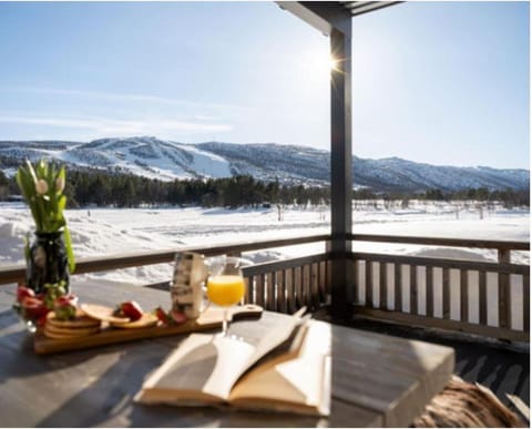 Natural landscape, Winter, Skiing, View (from property/room), Balcony/Terrace